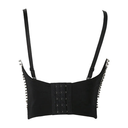  Corset Beaded Waist Strap with Chest Pad  Women Heavy Work Vest Women