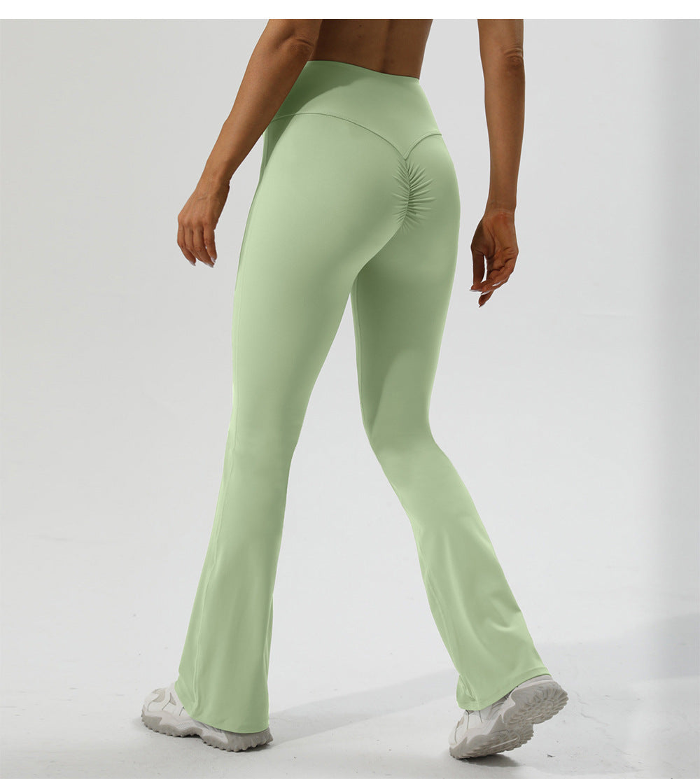 yoga bell-bottom pants 