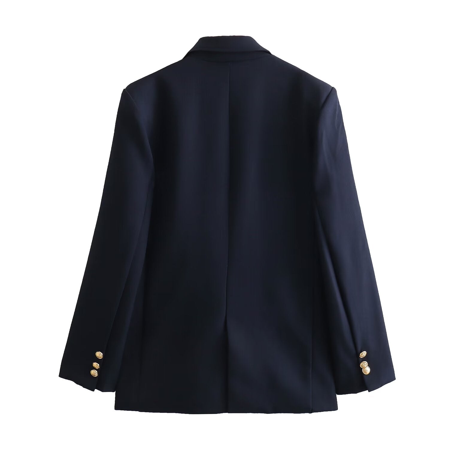 Women Clothing French Slim Fitting Simple Blazer