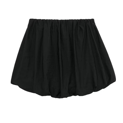 Mini Skirt Winter Women Casual Bloomers Half Length Mini Skirt