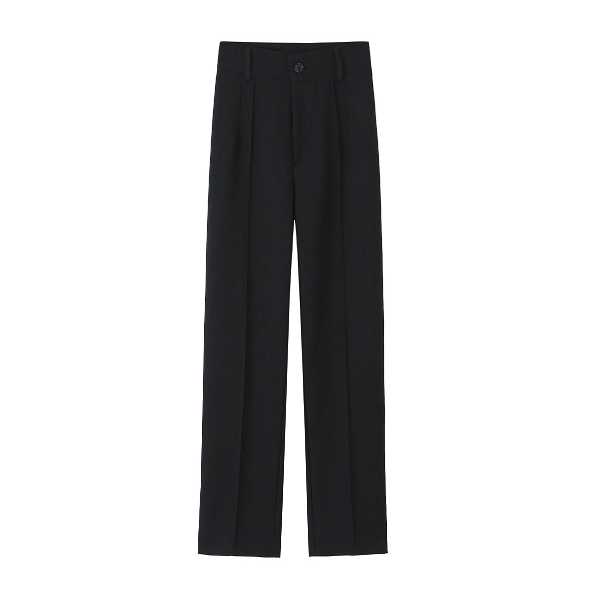 Women Clothing Spring Buttons Pleated Casual Pants Women Spring Women.