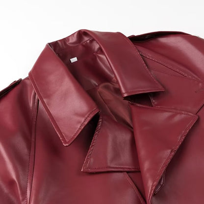 Leather Jacket Coat