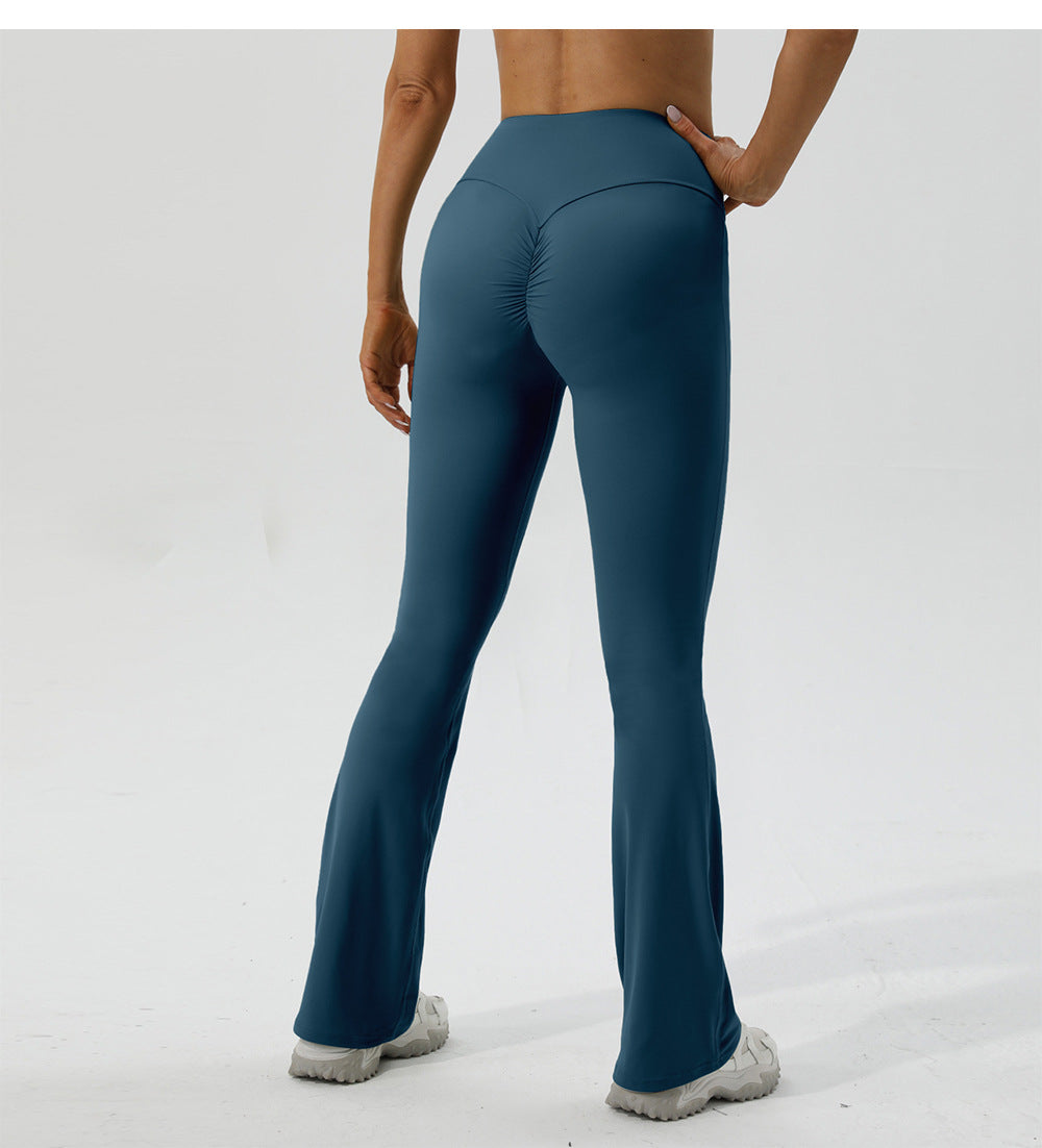 yoga bell-bottom pants 