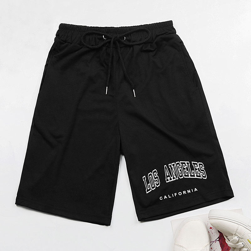  Shorts Summer Women Clothes Printed Black Casual Shorts